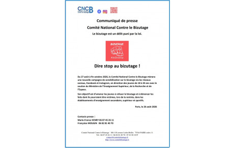 Lutte contre le bizutage